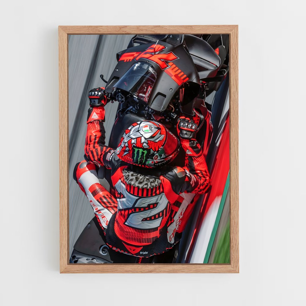 Poster impressionnant Rs-gp MotoGP – affiche Aprilia (vue 4)